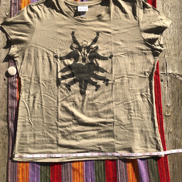 XXL Archer Army Green 100% Cotton Tee - Picture 6 of 10